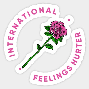 International Feelings Hurter Sticker
